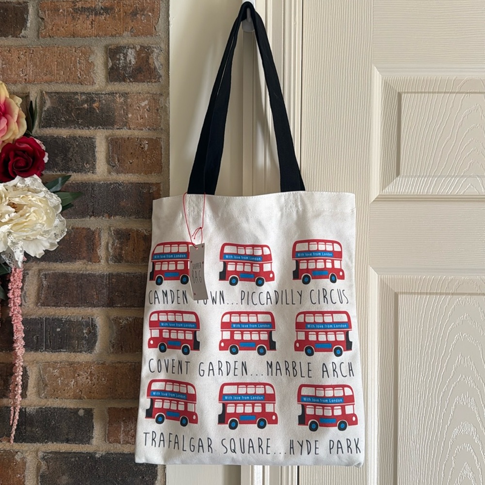 Souvenir London tote bag